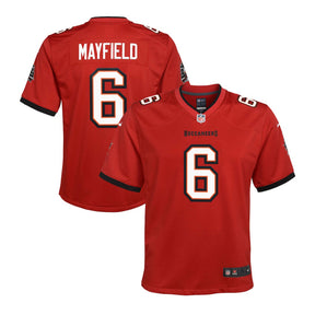 Youth Baker Mayfield Tampa Bay Buccaneers Red Nike Game Jersey - Nike - 241801107101