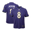 Youth Baltimore Ravens Lamar Jackson Purple Nike® Game Jersey - Nike - 241801125101
