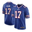 Youth Buffalo Bills Josh Allen Royal Nike® Game Jersey - Nike - 241801104101