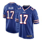 Youth Buffalo Bills Josh Allen Royal Nike® Game Jersey - Nike - 241801104101