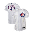 Youth Chicago Cubs Pete Crow-Armstrong White Home Baseline Jersey - Nike - 241402408101