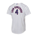 Youth Chicago Cubs Pete Crow-Armstrong White Home Baseline Jersey - Nike - 241402408101