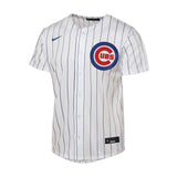 Youth Chicago Cubs Pete Crow-Armstrong White Home Baseline Jersey - Nike - 241402408101