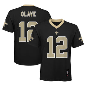 Youth Chris Olave New Orleans Saints Black Nike Game Jersey - Nike - 241801127101