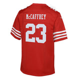 Youth Christian McCaffrey San Francisco 49ers Scarlet Nike Game Jersey - Nike - 241801101301