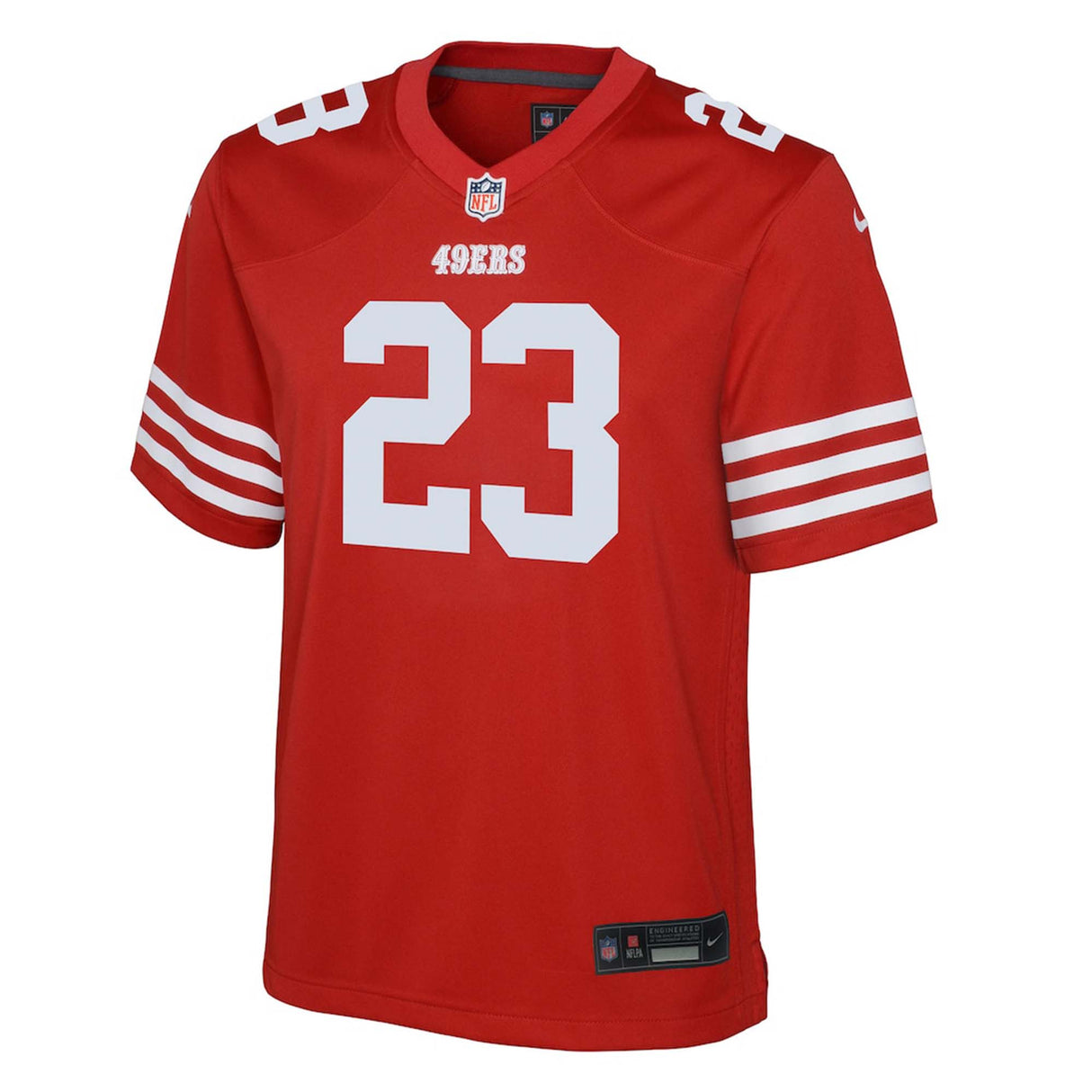 Youth Christian McCaffrey San Francisco 49ers Scarlet Nike Game Jersey - Nike - 241801101301
