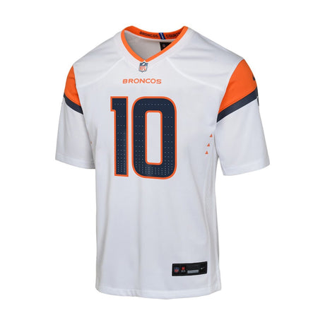 Youth Denver Broncos Bo Nix White Game Jersey - Nike - 241801105105