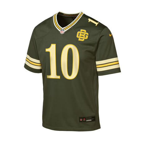 Youth Green Bay Packers Jordan Love 2026 Rivalries Collection Green Game Jersey - Nike - 241801120117