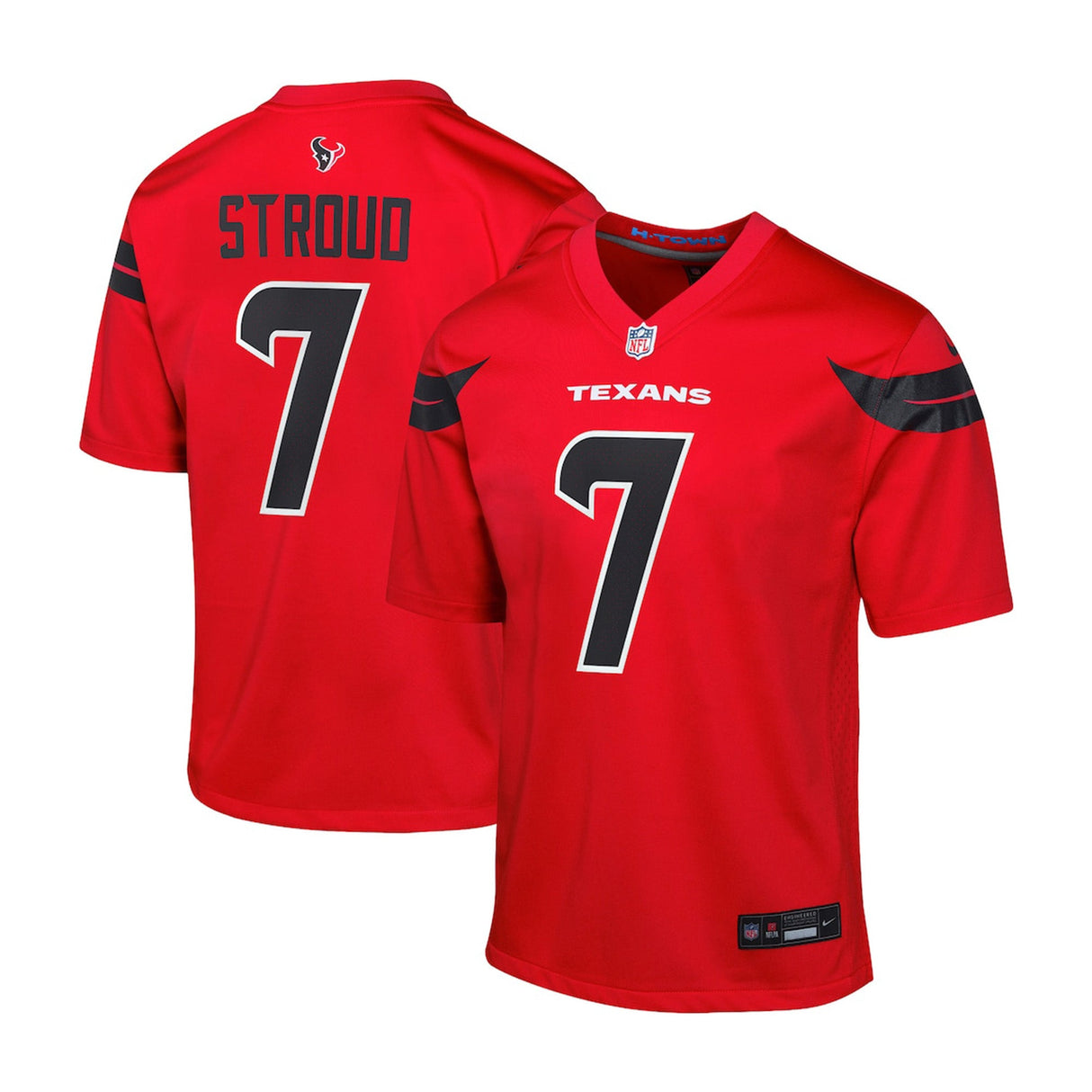 Youth Houston Texans C.J. Stroud Nike® Red Alternate Game Jersey - Nike - 241801132109
