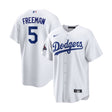 Youth Los Angeles Dodgers Freddie Freeman 2024 World Series Champions White Home Replica Jersey - Nike - 31210541103