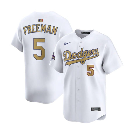 Youth Los Angeles Dodgers Freddie Freeman 2024 World Series Champs Limited Jersey - Nike - 08596524