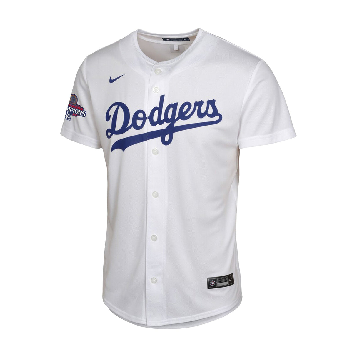 Youth Los Angeles Dodgers Mookie Betts 2024 World Series Participant White Home Player Jersey - Nike - 31210541099