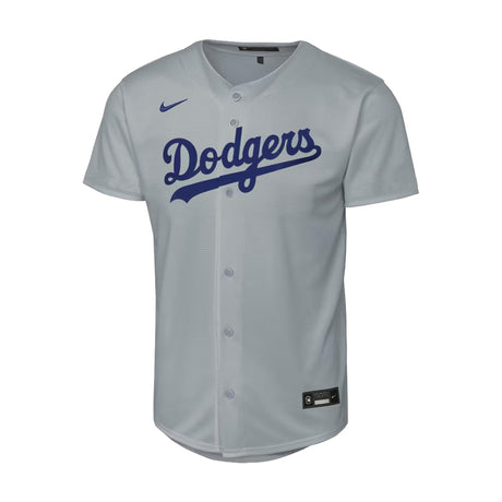Youth Los Angeles Dodgers Shohei Ohtani Gray Baseline Alternate Jersey - Nike - 241401411109