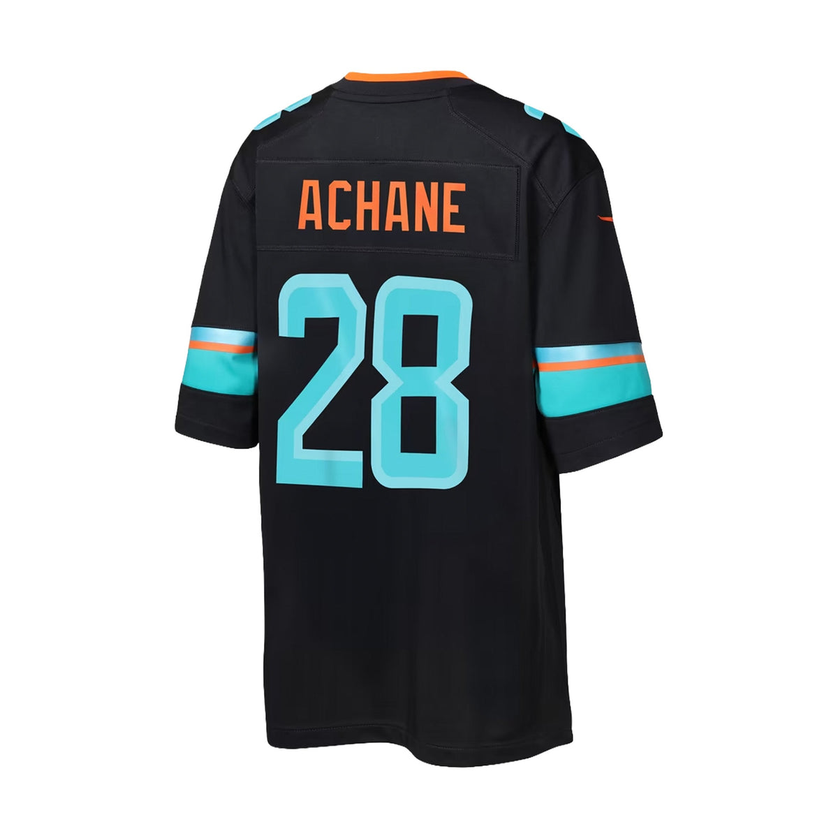 Youth Miami Dolphins De’Von Achane Pitch Blue 2026 Rivalries Collection Game Jersey - Nike - 241801113217