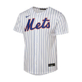 Youth New York Mets Juan Soto White Home Baseline Jersey - Nike - 241401417101
