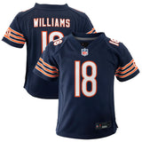 YOUTH Chicago Bears Navy Caleb Williams Nike Game Jersey