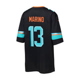 Youth Miami Dolphins Dan Marino Pitch Blue 2026 Rivalries Collection Game Jersey
