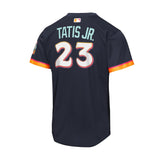 Youth San Diego Padres Fernando Tatis Jr 2026 City Connect Obsidian Stadium Jersey