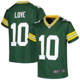 YOUTH Green Bay Packers Jordan Love Nike Game Jersey