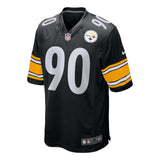 Youth Nike T.J. Watt Pittsburgh Steelers Black Game Jersey - Nike - 241801129101