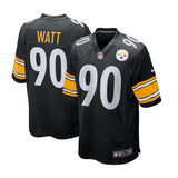 Youth Nike T.J. Watt Pittsburgh Steelers Black Game Jersey - Nike - 241801129101