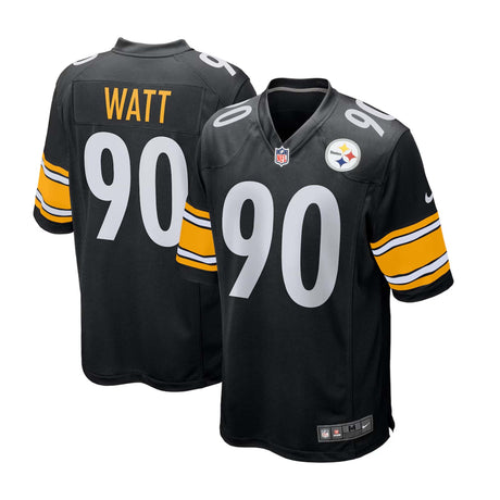 Youth Nike T.J. Watt Pittsburgh Steelers Black Game Jersey - Nike - 241801129101