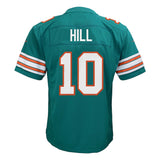Youth Nike Tyreek Hill Miami Dolphins Aqua Game Jersey - Nike - 241801113113