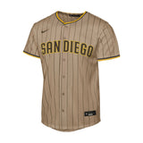 Youth San Diego Padres Jackson Merrill Sand Alternate Replica Jersey - Nike - 241402419421
