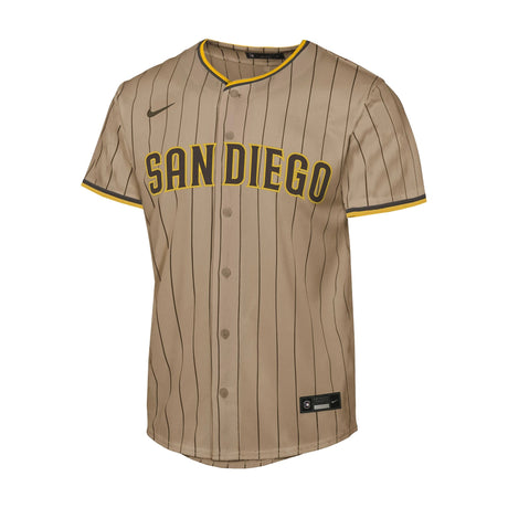 Youth San Diego Padres Jackson Merrill Sand Alternate Replica Jersey - Nike - 241402419421