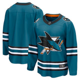 San Jose Sharks Teal Home Breakaway Jersey